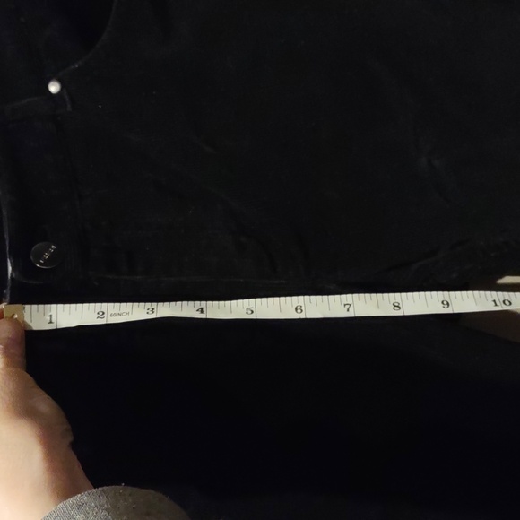 Tahari Corduroy Black Pants, Trousers, 8 - Picture 14 of 16